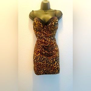 Beautiful leopard dress/lingerie